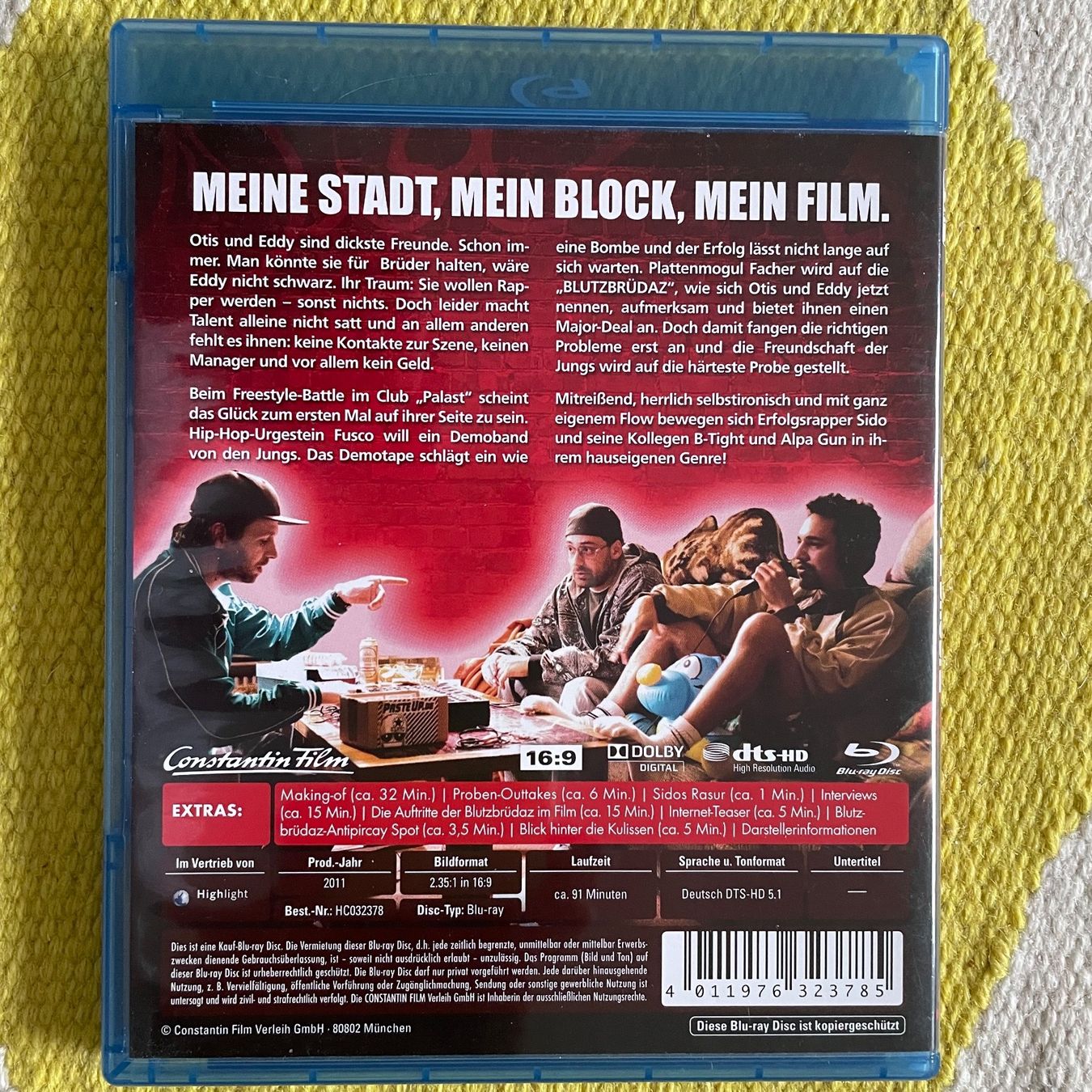 Tutti i DVDs: SIDO&B TIGHT-BLU RAY BLUTZBRÜDAZ – Usato da Rorschacherberg venduto da CD-Roli 1