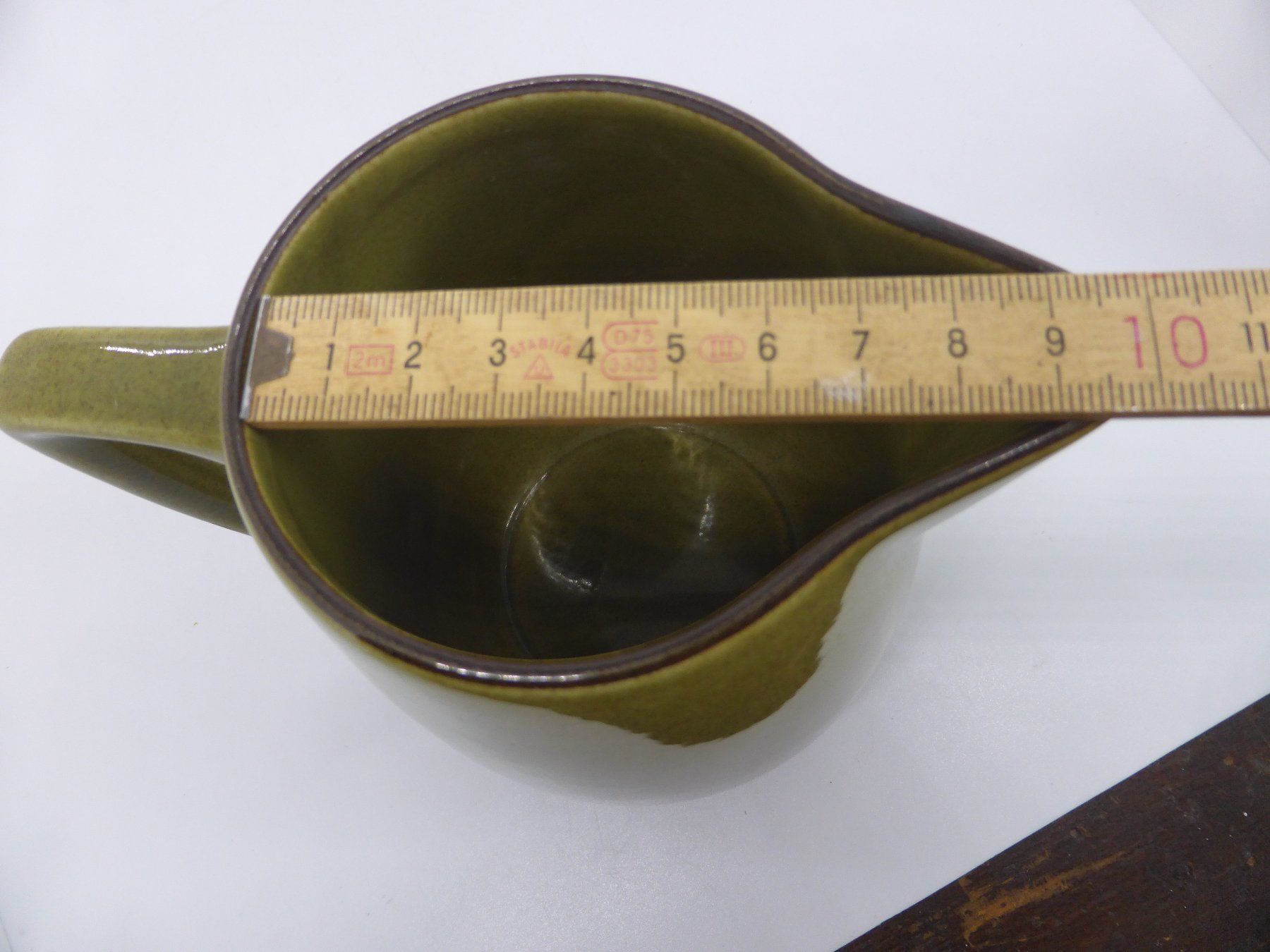 Rössler Caraffe: Rössler pot à lait couleur vert olive 0.65l – Usato da Porrentruy venduto da Kim017 6