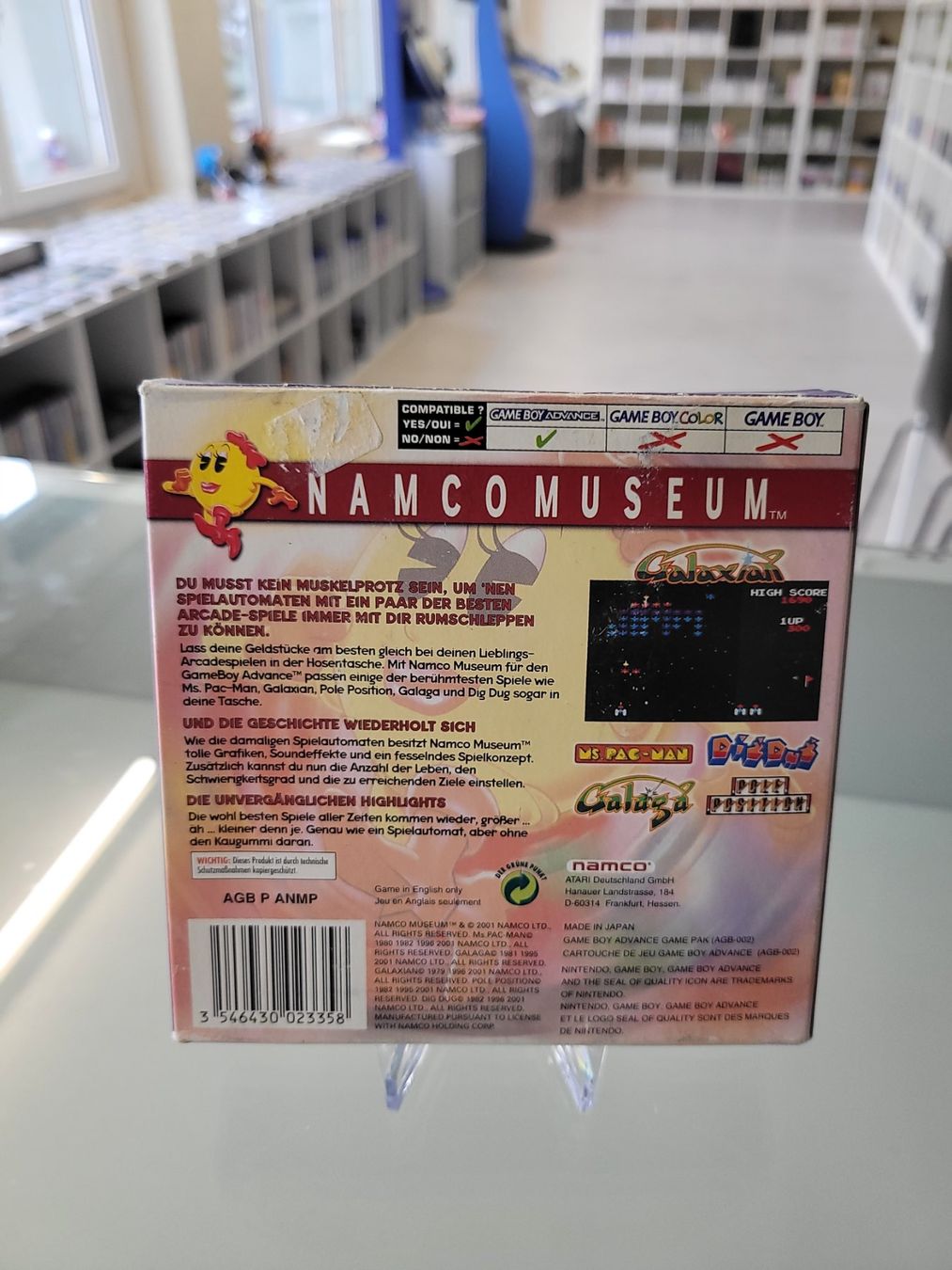 Giochi: Namco Museum (GBA) – Usato da Uezwil venduto da -Retrogames- 1