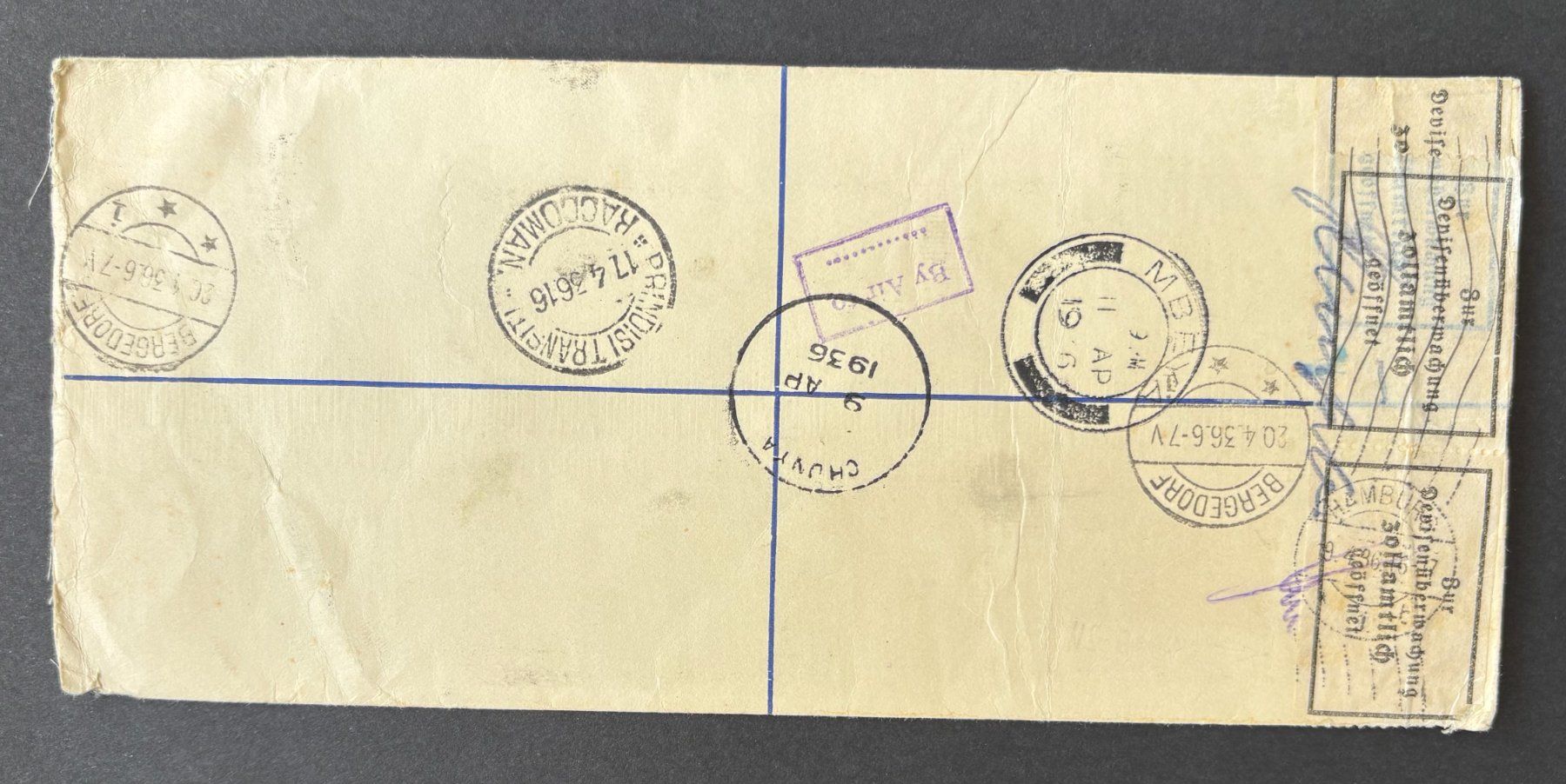 Tutti i francobolli: UGANDA 1936 MIT SIEGEL – Usato da Ostermundigen venduto da wini63 1