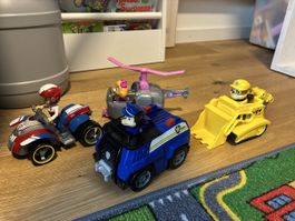 Spielzeugauto Konvolut Paw Patrol Traktoren Tram gemischt