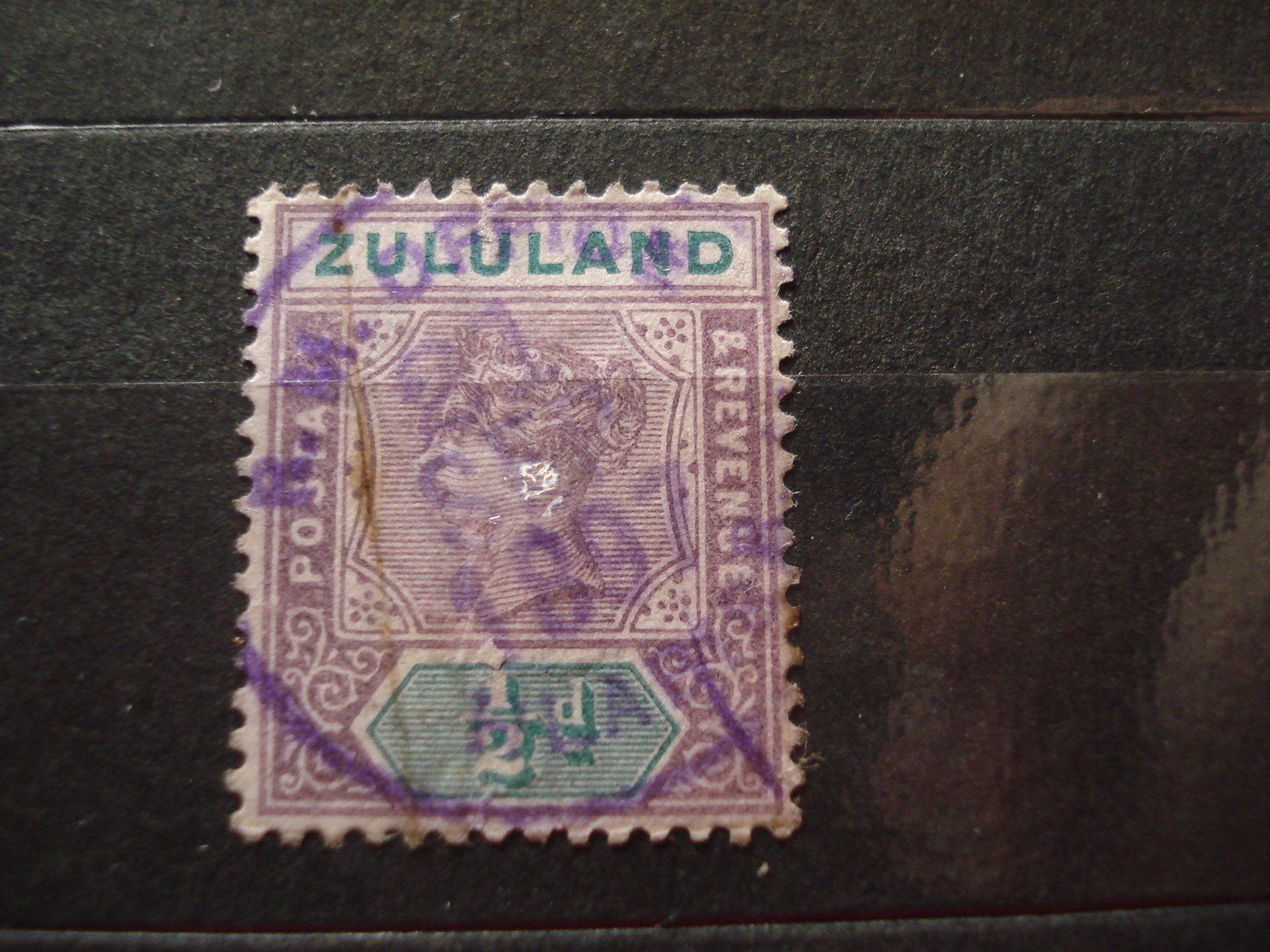 Alle Briefmarken: alte Marke Zululand, gestempelt – Gebraucht aus Niederwil AG von morostahu
