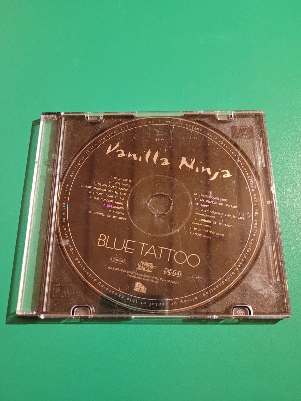 CD: Vanilla Ninja - Blue Tattoo – Usato da Grindelwald venduto da lego9 4