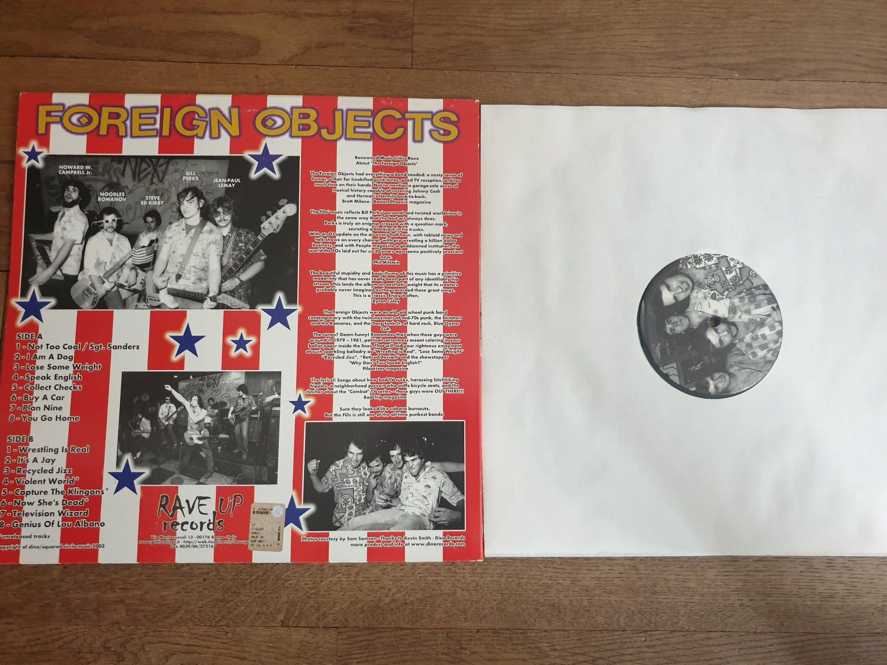 Schallplatten: Foreign Objects  Violent World – Neu (gemäss Beschreibung) aus zürich von ultraviolet 1