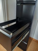 Bisley Aktenschrank schwarz 4 Schubladen gebraucht