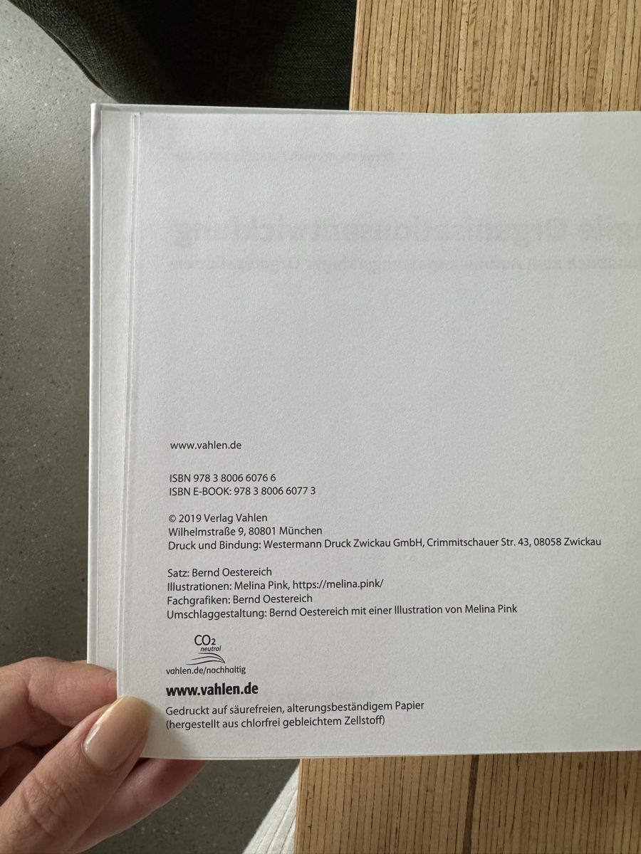 Libri: Agile Organisationsentwicklung neuwertig – Nuovo (secondo la descrizione) da Zürich venduto da Schmusnik 2