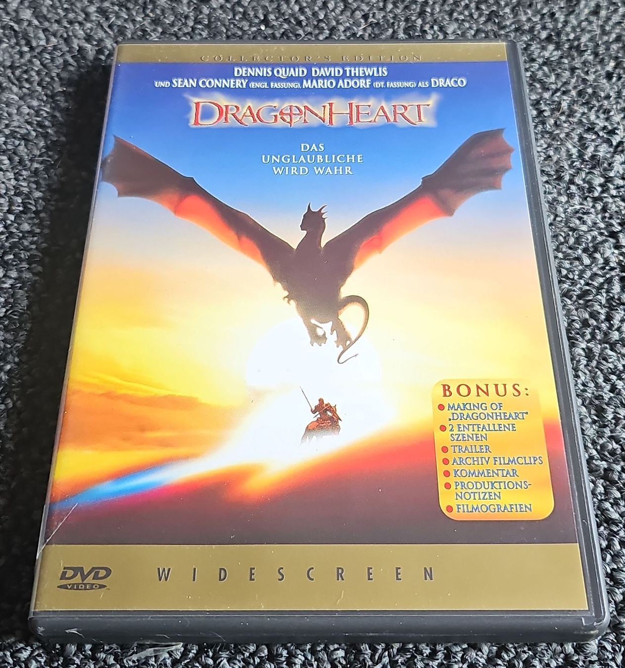 Tutti i DVDs: Dragonheart (22423) – Usato da Ruswil venduto da jan_bxl5