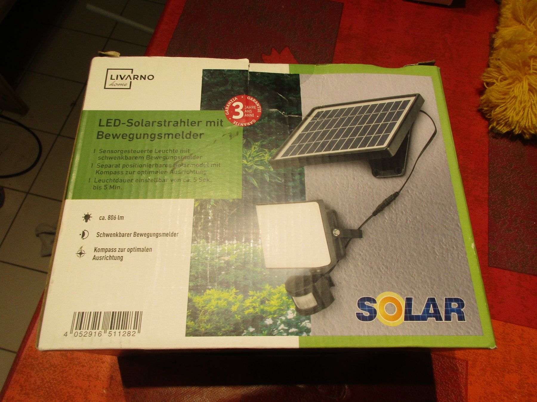 Dispositivi a energia solare: 3 Solar Wand Lampen – Nuovo e nell'imballaggio originale da Frick venduto da Schweinchen1965 2
