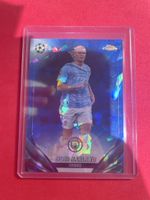 Erling Haaland Base Topps Chrome Sapphire Card Like New