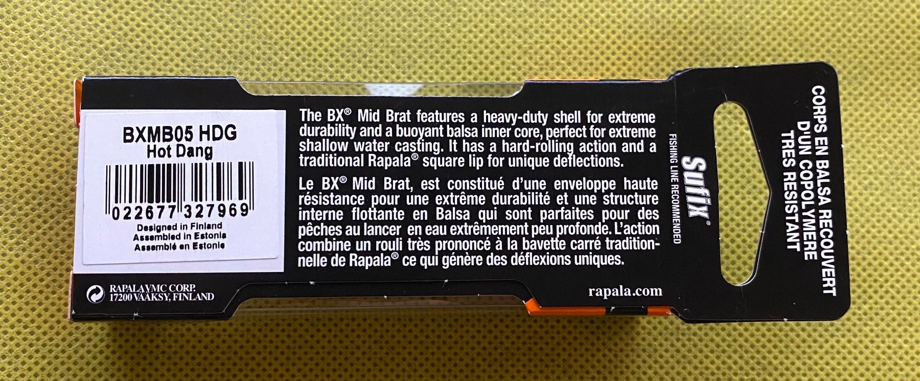 Rapala Esche: RAPALA BX Mid Brat 6cm 13g – Nuovo e nell'imballaggio originale da Widnau venduto da Fishingtackle_Oggy 4