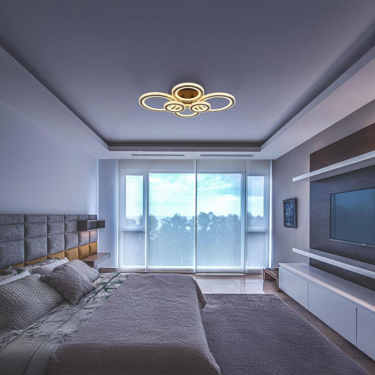 Kronleuchter & Deckenlampen: LED Deckenleuchte, Dimmer, 78 cm x 56 cm – Neu (gemäss Beschreibung) aus Kreuzlingen von Smart-Light 1