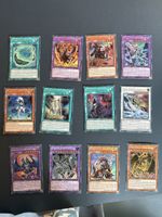 8 ultra rare yugioh cards + 4 secret rares