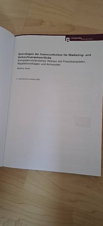 Bücher: Grundlagen der Kommunikation – Gebraucht aus Alpnach Dorf von jas_22vw 1