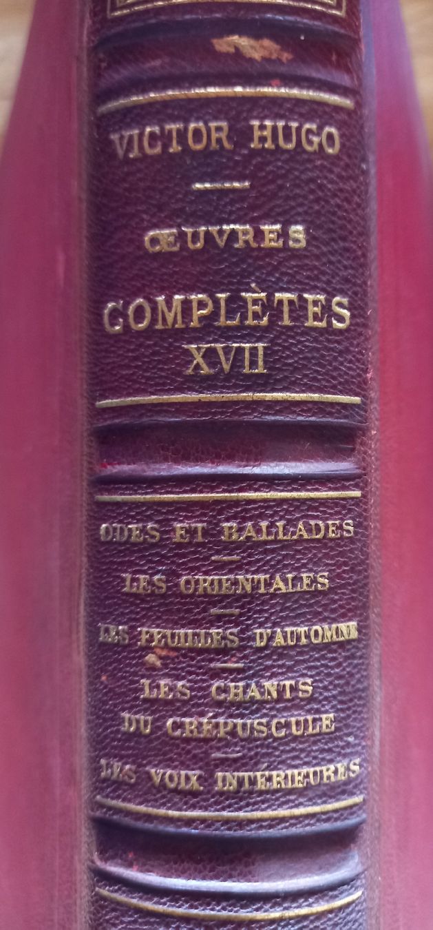 Bücher: Victor Hugo oeuvres completes tome XVII – Gebraucht aus Zollikon von TimeIsMoney
