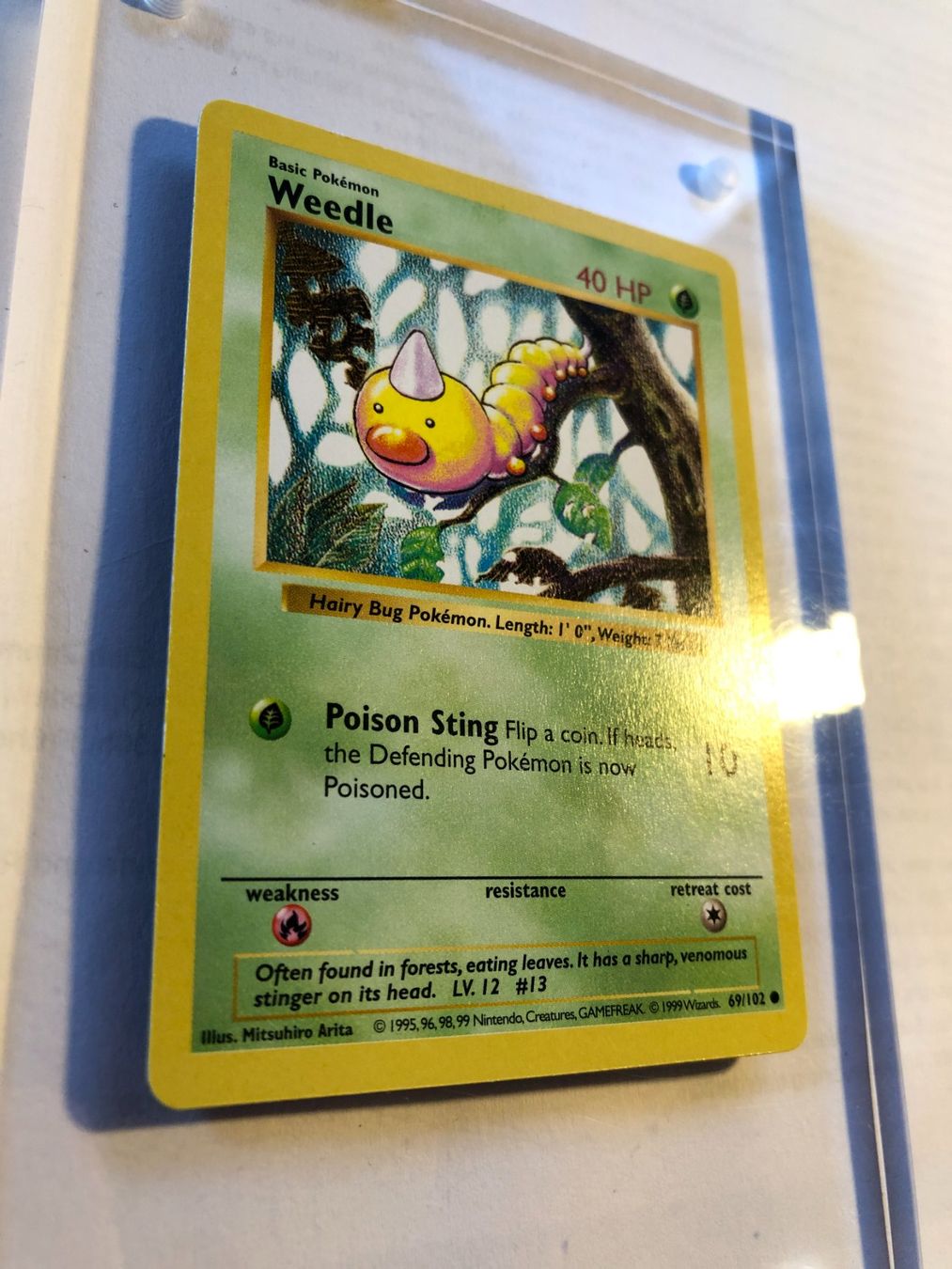 Cartes à collectionner: Weedle Shadowless Base set - LP - ab 1.- – D'occasion à Giubiasco par dan_pr8b 1