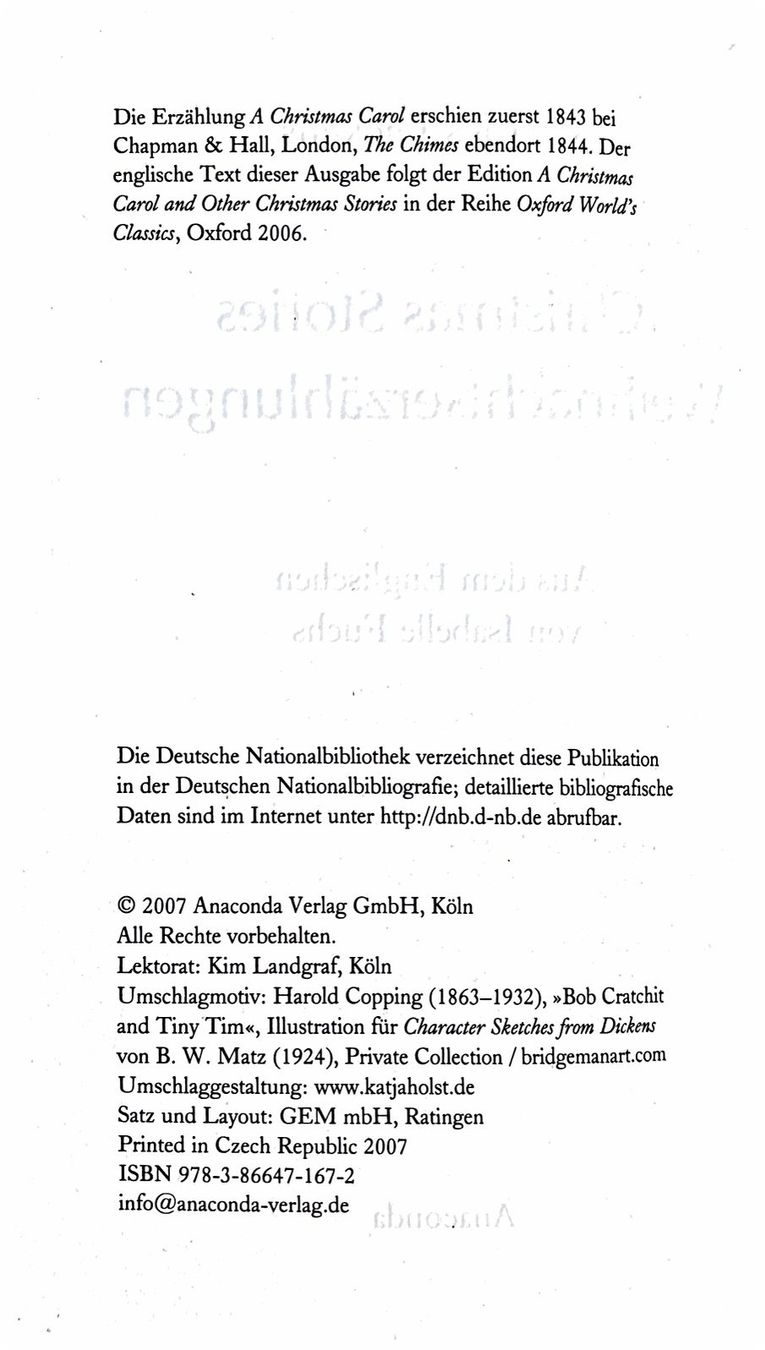 Libri: Dickens, Weihnachtserzählungen 2 sprachig d/e – Nuovo (secondo la descrizione) da Sarnen venduto da Livres 3