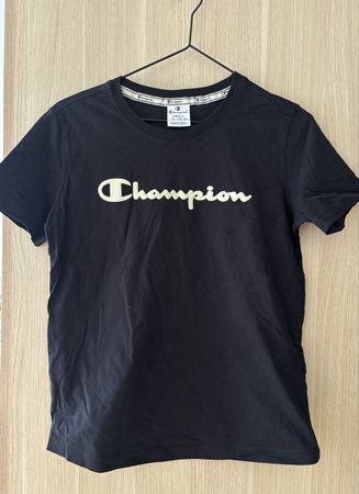 Schwarzes Champion T-Shirt, Grösse S, Top Zustand!
