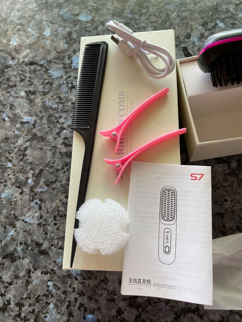 Altro per la cura dei capelli: Glättebürste Neu – Nuovo (secondo la descrizione) da Arch venduto da Mogli03 1