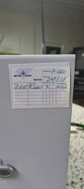 Accessori da laboratorio: Mettler P1200 Präzisionswaage – Usato da Rüedisbach venduto da Onlinemarkt 2