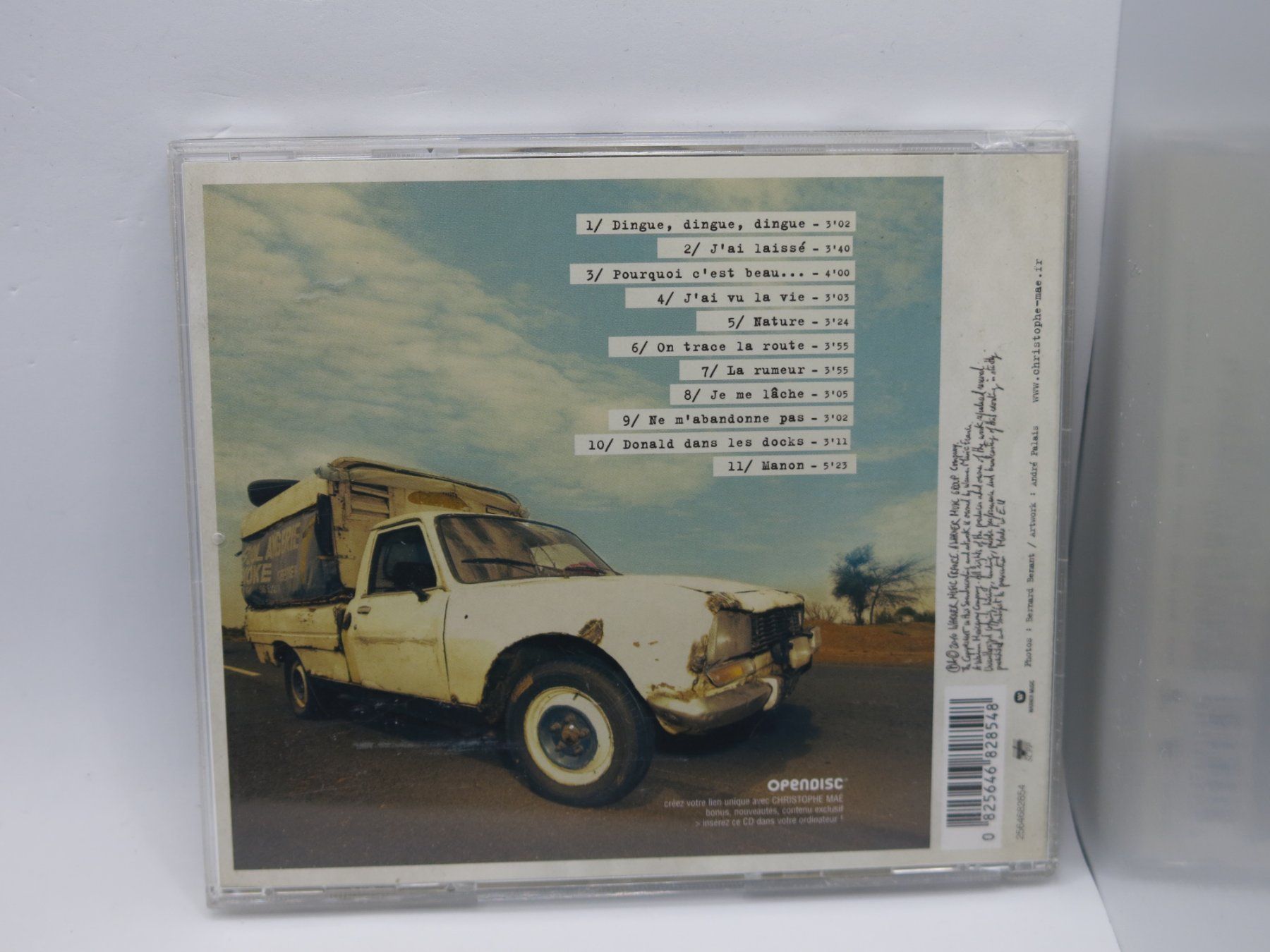 CDs: CD Christophe Mae – On Trace La Route – Gebraucht aus Ernetschwil von luisvonerni 2