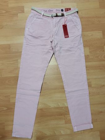 S.Oliver,NEUE Hose mit Gürtel,rosa,Gr.34,19.90 statt 79.90