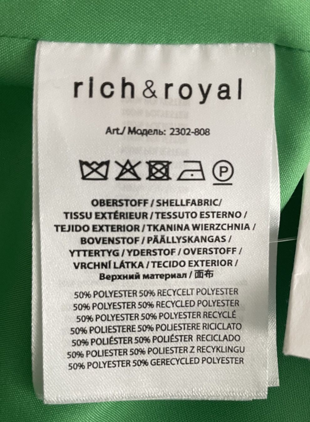 Rich & Royal Giacche: Grüne Damenjacke – Nuovo (secondo la descrizione) da Au ZH venduto da Ehanni 2
