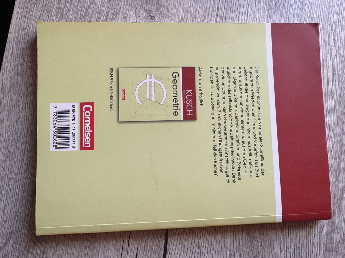Libri: Kusch Repetitorium Algebra – Usato da Klingnau venduto da SubaruImpreza00 1