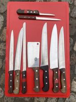 Profi Messerset, 9-teilig, Top Zustand, Jetzt Zuschlagen!