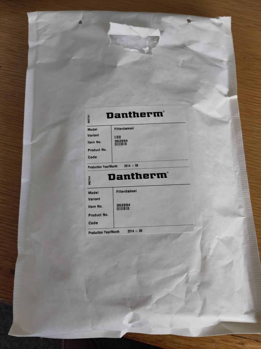 Ventilazione: Dantherm HCV 4 Filterdeckel (062694) – Nuovo e nell'imballaggio originale da Cham venduto da QS-Service 1