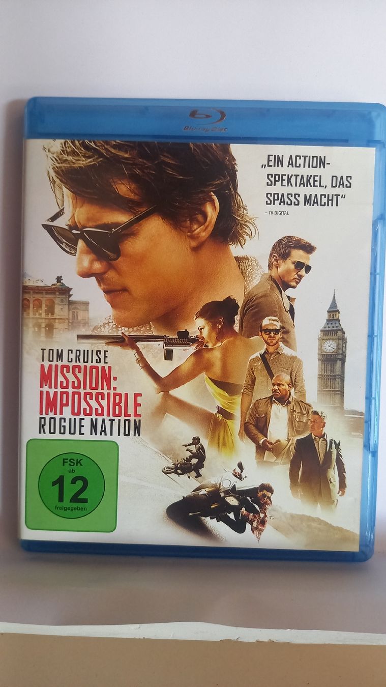 Tutti i DVDs: Blu-ray Mission Impossible Rogue Nation Tom Cruise – Usato da St. Gallen venduto da Bir_Rer