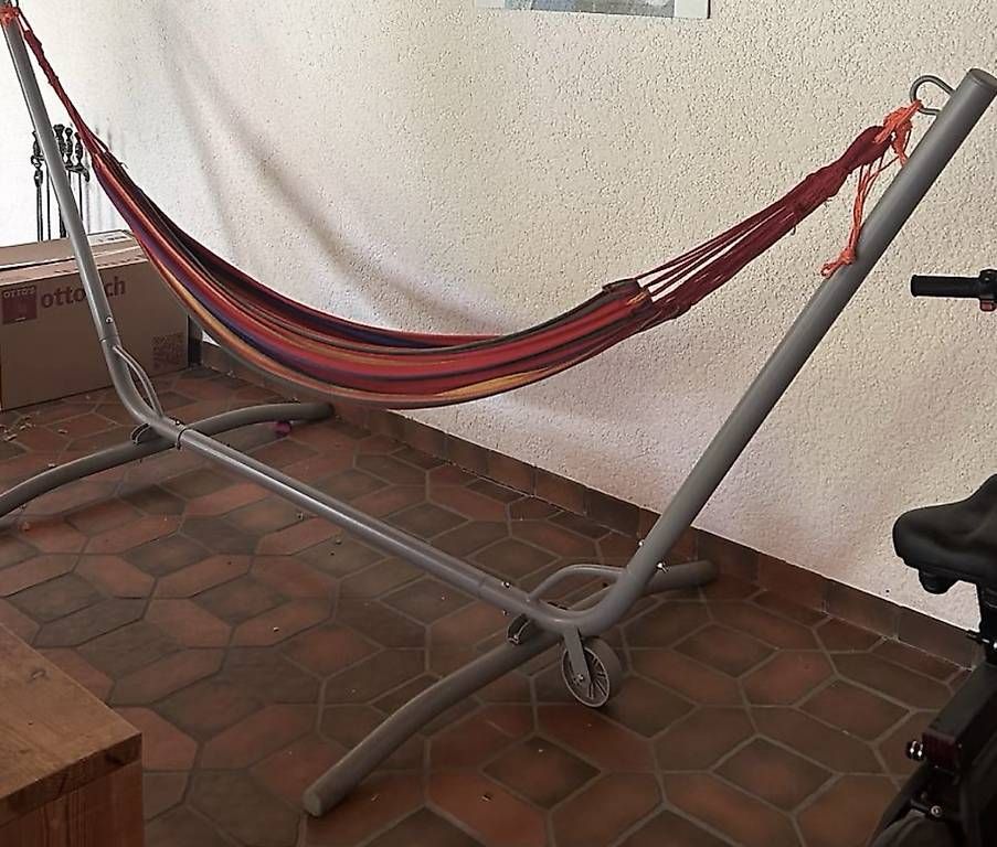 Hängematten: Metal Hängematte  – Gebraucht aus Allschwil von Siljo1