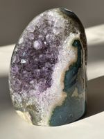Amethyst Drusenstück aus Uruguay, Kristall