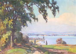 Ernst Iller (1899-1975) - Lac de Constance