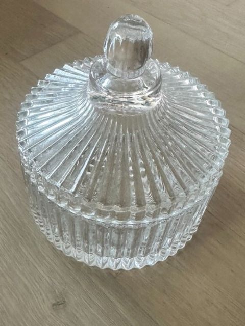 Gläser: Kristallglasdose - breit mit Deckel - Top – Neu (gemäss Beschreibung) aus Dübendorf von san_tt6m 1