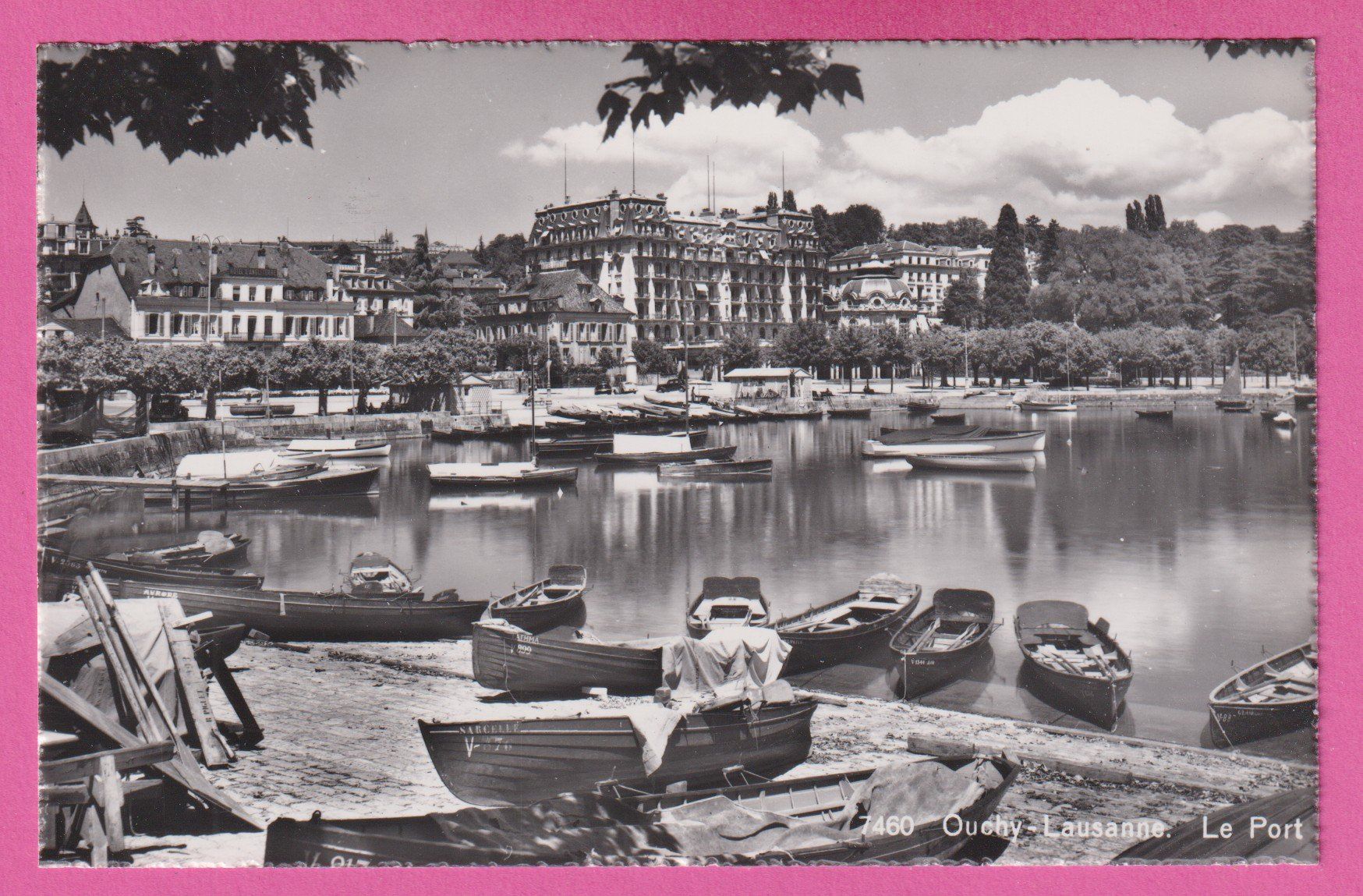 Cartoline postali: Ouchy Lausanne Le Port – Usato da Einsiedeln venduto da dillie