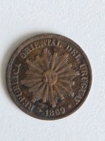 Münze Uruguay 1 Centesimo 1869