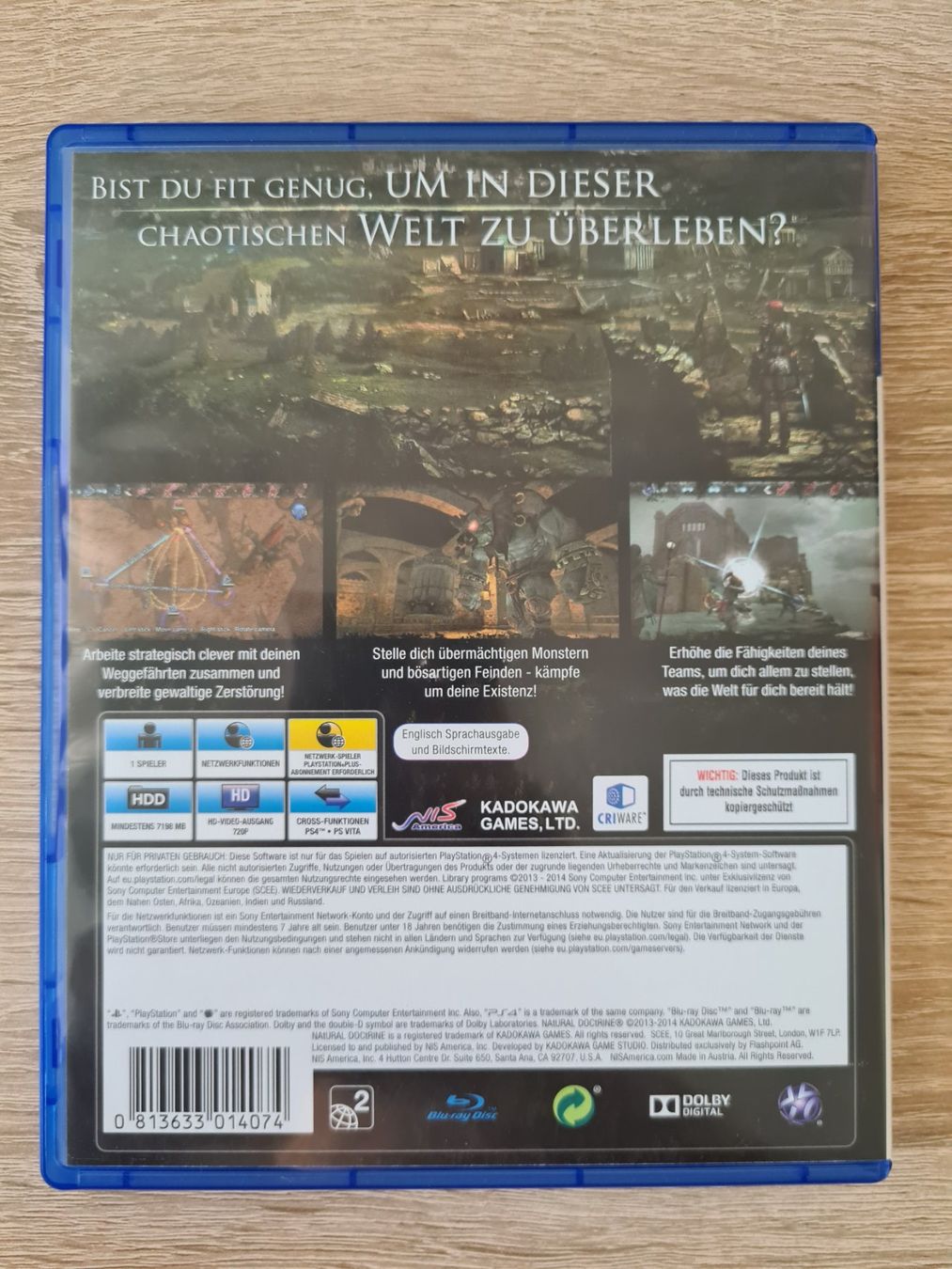 Giochi: Natural Doctrine (Multilanguage) - PS4 – Usato da Carouge GE venduto da Gasco 1