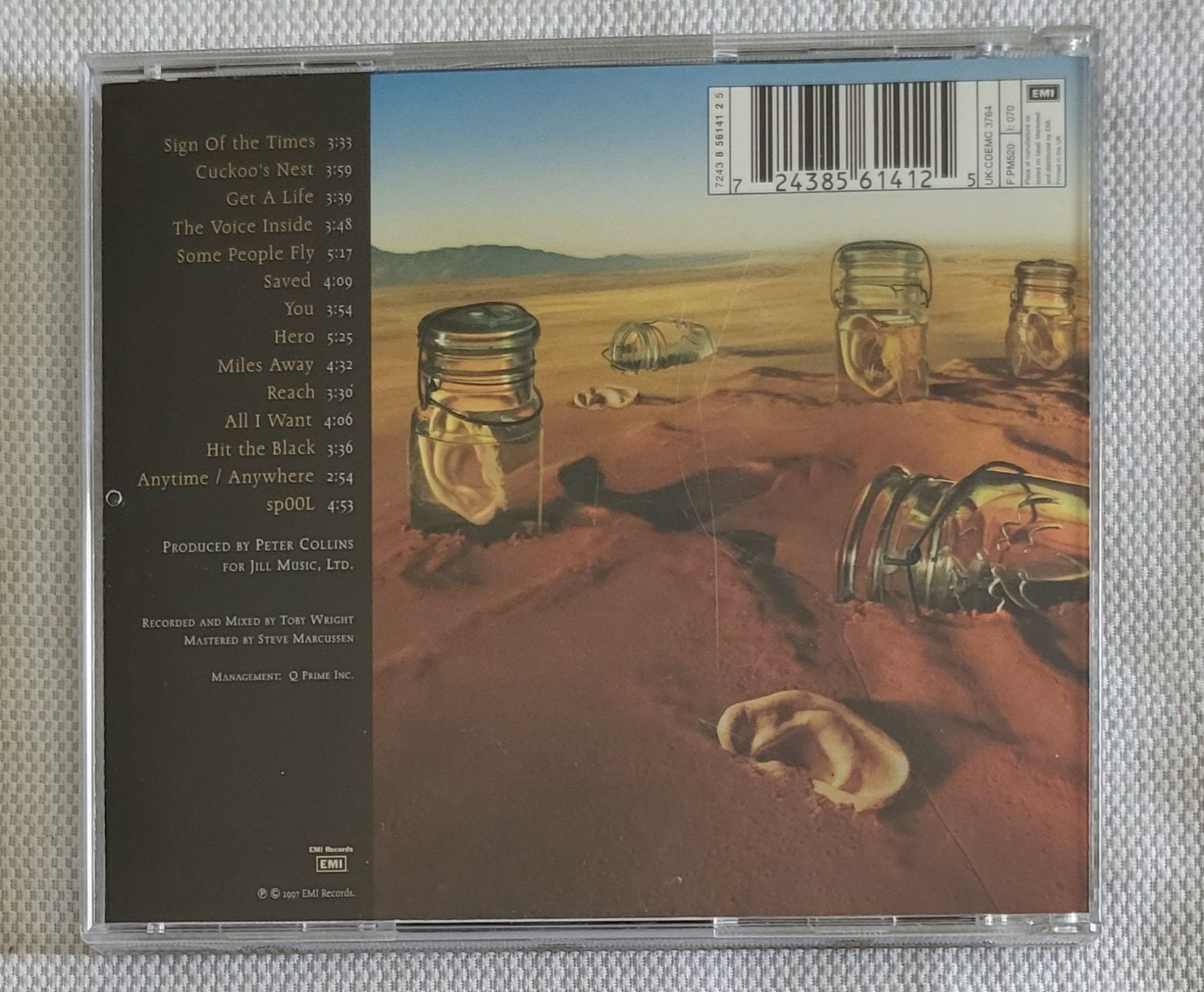 CD: Queensrÿche - Hear in the now frontier – Usato da Villars-sur-glane venduto da Epsilonhike 1