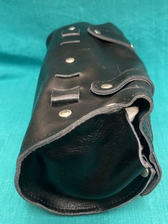 Produktbild von JoyFan Motorrad Lenkertasche Leder - Werkzeugtasche Für Harley, Yamaha, Honda & Mehr