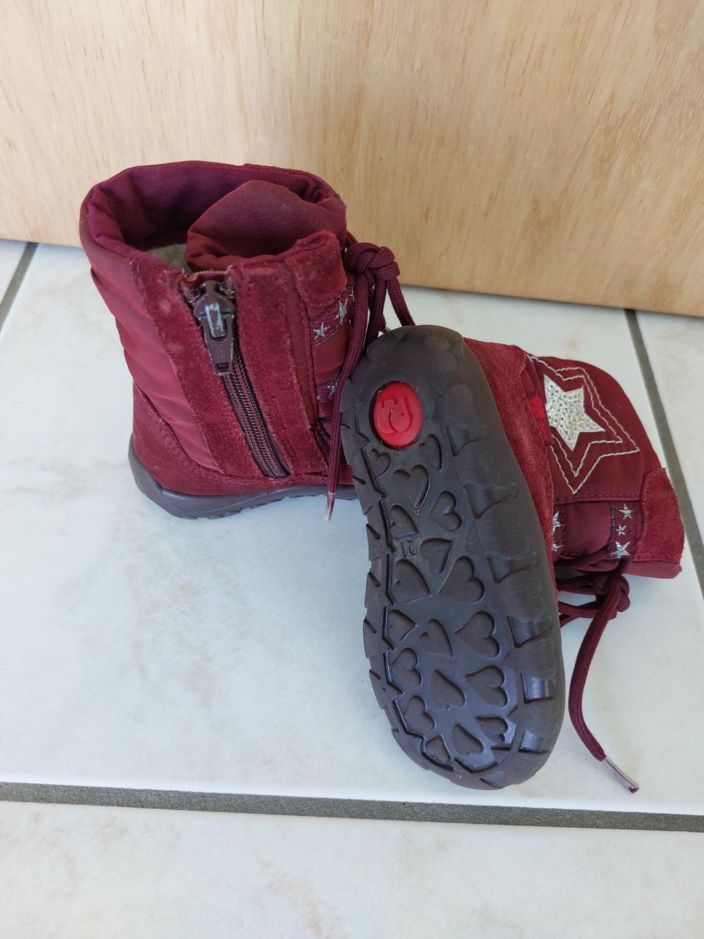 Elefanten Schuhe für Mädchen: Kinderstiefel Gr. 21 Elefanten – Gebraucht aus Schmitten FR von ReniStern 1