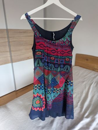 Desigual Sommerkleid bunt Gr. 36, top Zustand 👗☀️