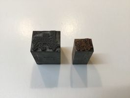 2 alte Cliches / Motiv „Thurgauer Kantonalbank“
