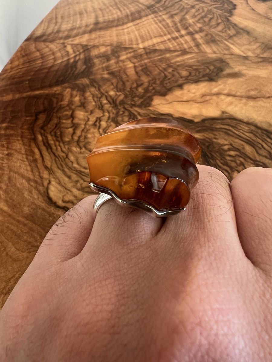 Ringe: Bernstein Ring – Gebraucht aus Zürich von ralph__ 9