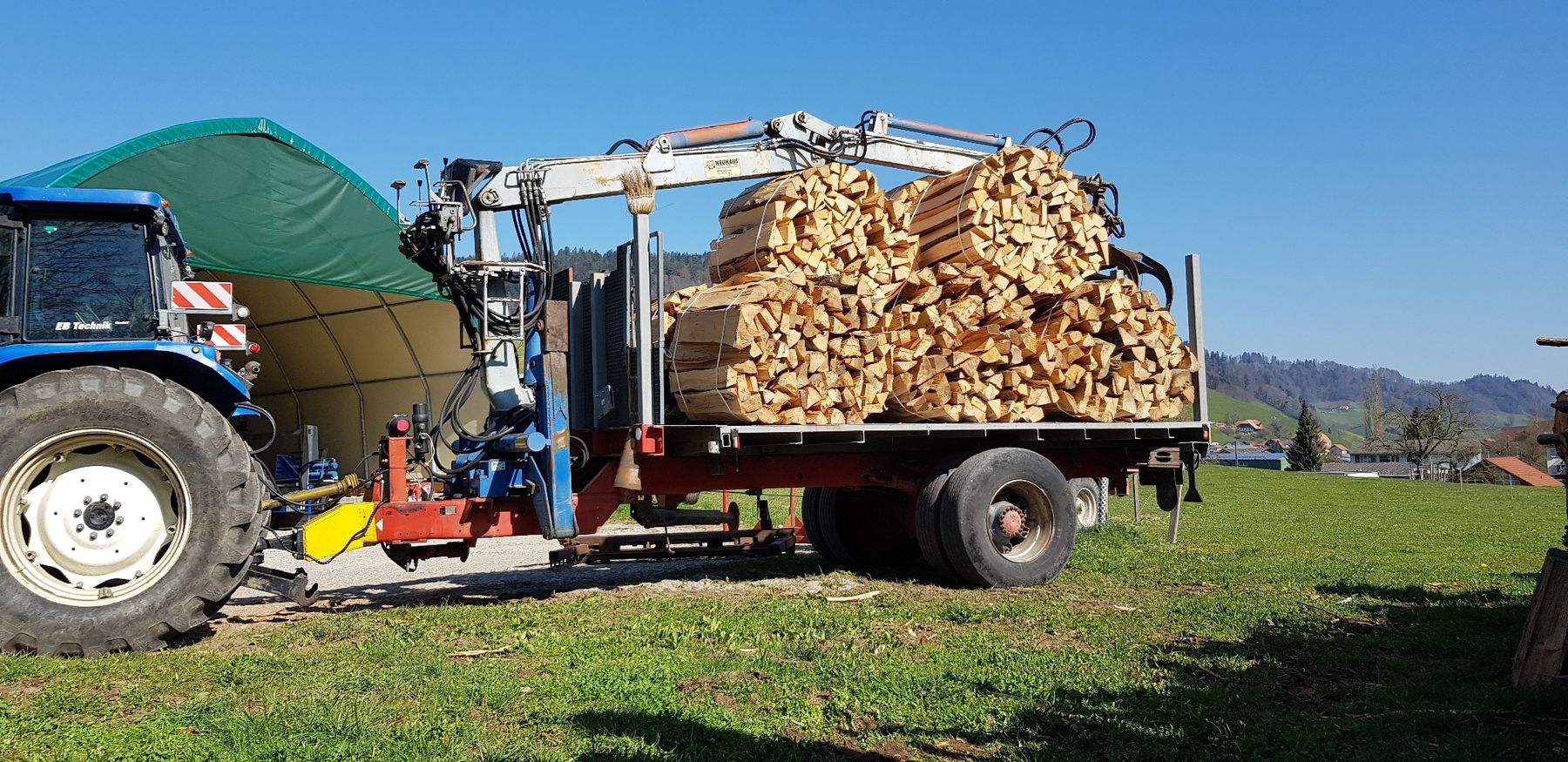 Anhänger: Lkw Krananhänger – Gebraucht aus Walkringen von Swedy 3