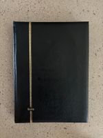 KABE Briefmarken-Blockalbum, schwarz, 32 Seiten gut erhalten