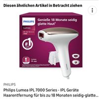 Philips Lumea IPL 7000 Haarentfernung mit Zubehör