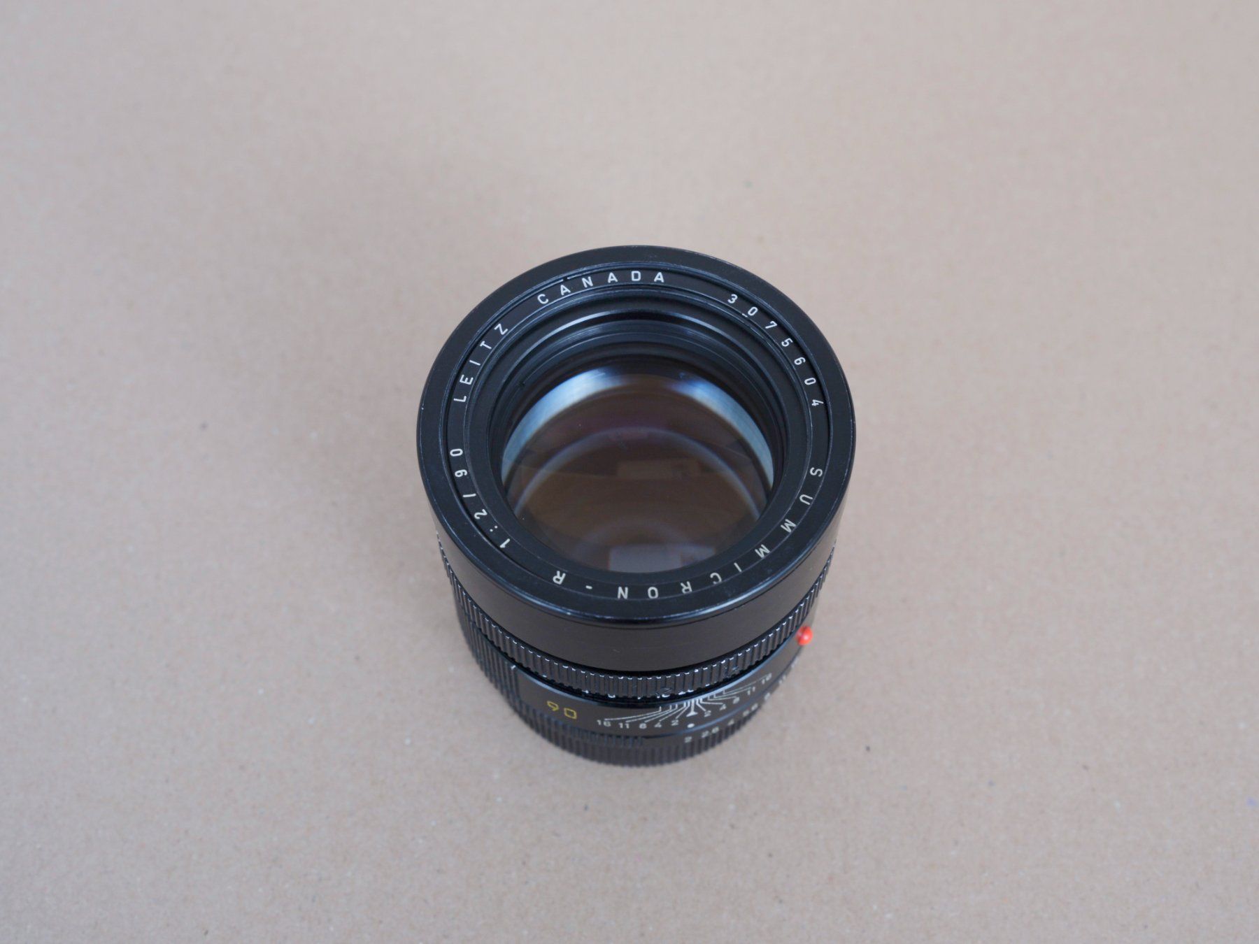 Leica Obiettivi: Leica Summicron-R 90mm F/2.0 E55 Canada – Usato da Aarau venduto da soul-sole 3