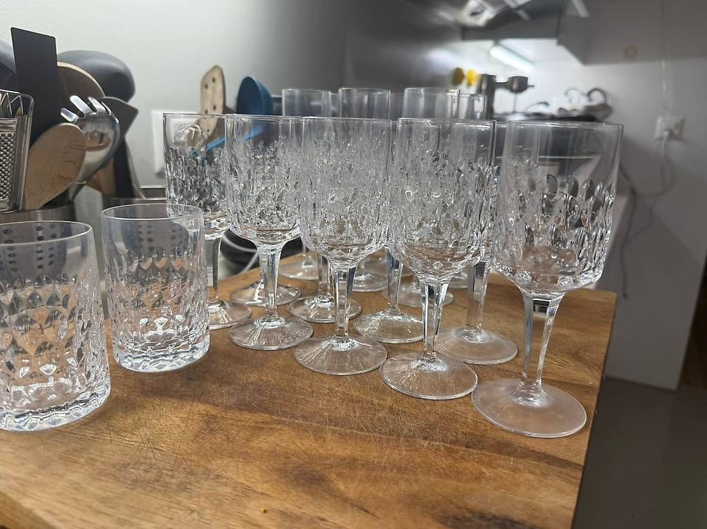 Verres: Bleikristall-Gläser-Set, 17-teilig – D'occasion à Zürich par jowitte