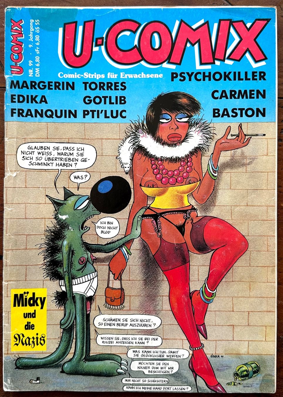 Fumetti: U-Comix Nr. 99 erotik, hunderte Comics ab 1.- – Usato da Seltisberg venduto da quadartswiss