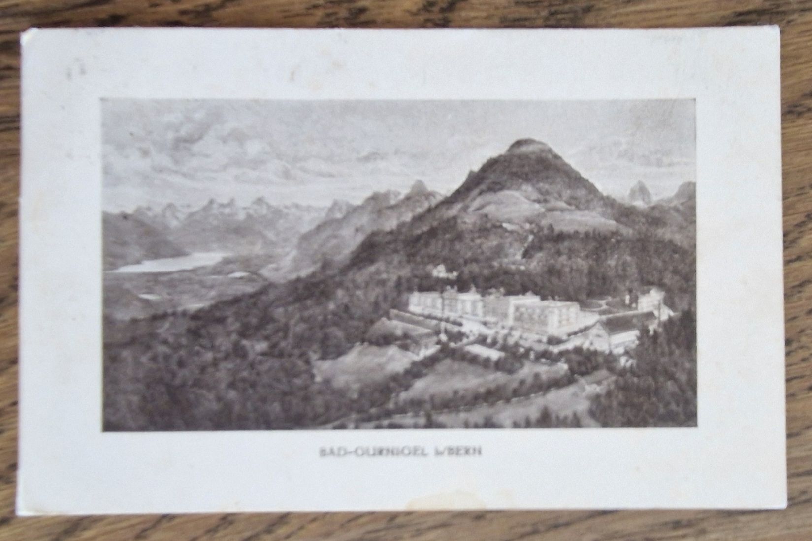 Ansichtskarten: Bad-Gurnigel b. Bern 1923 – Gebraucht aus Ebikon von Donar50